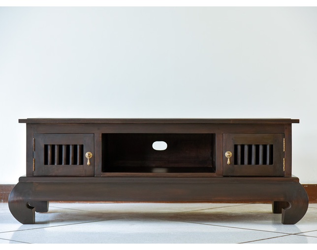 Alam Sari(アラム サリ) 【受注生産品】TV BOARD 2 DOOR KAKI OPIUM-Sの写真