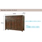 Alam Sari CABINET 3 DRAWER 3 DOORの写真
