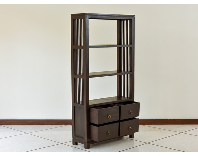 Alam Sari(アラム サリ) BOOK SHELF 4DRAWER JARI-IIIの写真