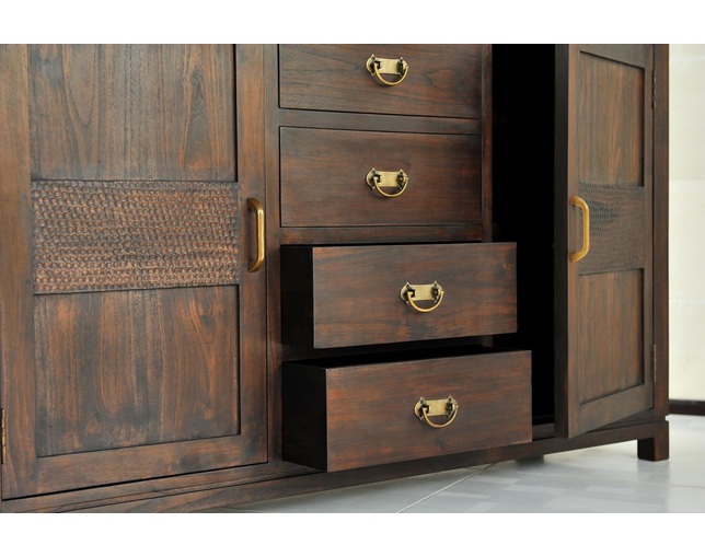 Alam Sari(アラム サリ) CABINET 4 DRW 2 DOOR CARVINGの写真