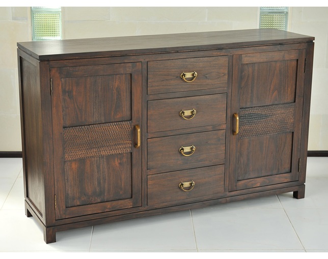 Alam Sari(アラム サリ) CABINET 4 DRW 2 DOOR CARVINGの写真