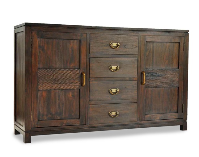 Alam Sari(アラム サリ) CABINET 4 DRW 2 DOOR CARVINGの写真