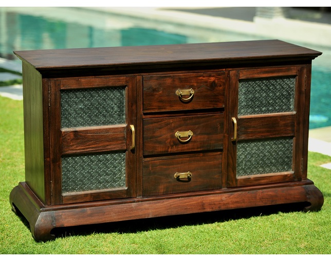 Alam Sari(アラム サリ) CABINET 3 DRW KAKI OPIUMの写真