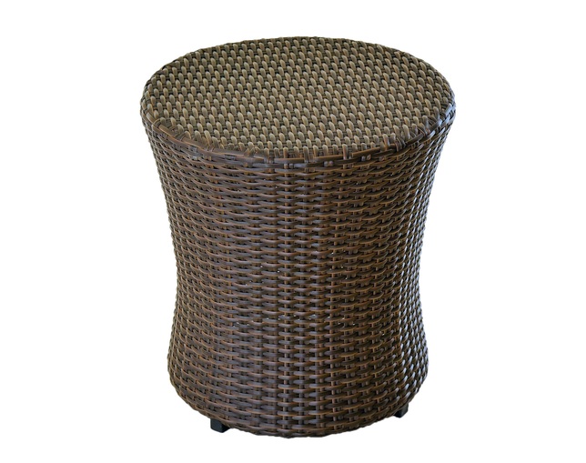 Alam Sari(アラム サリ) S-RATTAN ROUND SIDE TABLEの写真