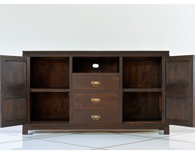 Alam Sari(アラム サリ) CABINET 3DRW 2DOOR CARVINGの写真