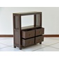 Alam Sari BOOK SHELF 4DRAWER JARI-Iの写真
