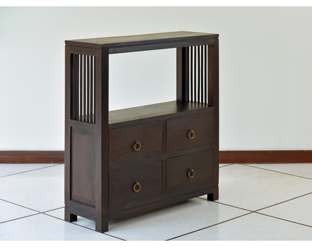 Alam Sari(アラム サリ) BOOK SHELF 4DRAWER JARI-Iの写真