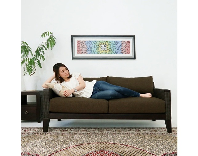 Alam Sari(アラム サリ) Ibiza S-Rattan Sofa 3Pの写真