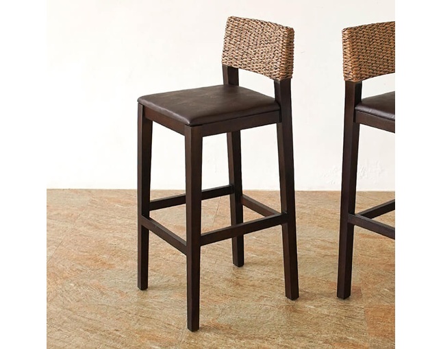 Alam Sari(アラム サリ) Teak Counter Chairの写真