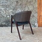 Alam Sari teak ＆ Synthetic Rattan dining chairの写真