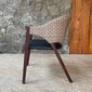 Alam Sari teak ＆ Synthetic Rattan dining chairの写真