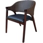 Alam Sari teak ＆ Synthetic Rattan dining chairの写真