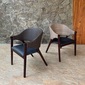 Alam Sari teak ＆ Synthetic Rattan dining chairの写真
