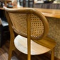 Alam Sari Teak ＆ Rattan Round Edge Chairの写真