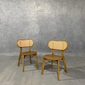 Alam Sari Teak ＆ Rattan Round Edge Chairの写真
