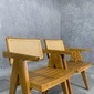 Alam Sari Teak ＆ Rattan Armchairの写真