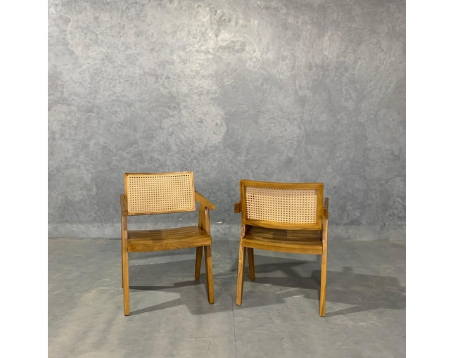 Alam Sari(アラム サリ) Teak ＆ Rattan Armchairのメイン写真