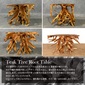 Alam Sari Teak Root Console Tableの写真