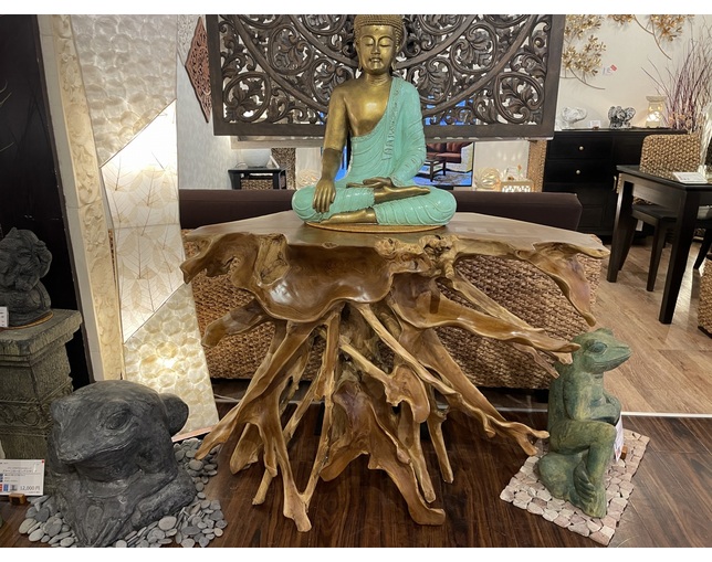 Alam Sari(アラム サリ) Teak Root Console Tableの写真