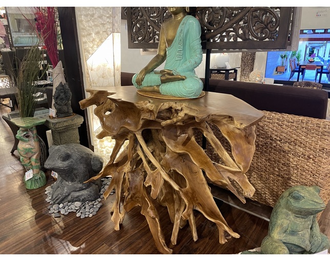 Alam Sari(アラム サリ) Teak Root Console Tableの写真