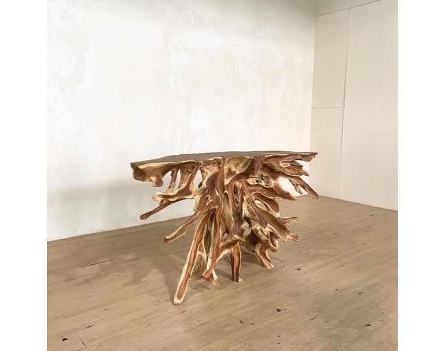 Alam Sari(アラム サリ) Teak Root Console Tableの写真
