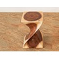 Alam Sari Twist Stool Monkey Pod Woodの写真