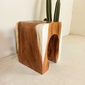 Alam Sari U Stool Monkeypod Woodの写真