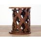 asri Carved Side Table-Setの写真