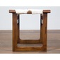asri Fur Stool-Cow hideの写真