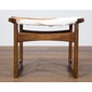 asri Fur Stool-Cow hideの写真