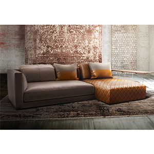 ナツッジ　イタリア　NATUZZI　ITALIA キャメルブラウン2人掛けソファ ナツッジ イタリア NATUZZI ITALIA キャメルブラウン2人掛け