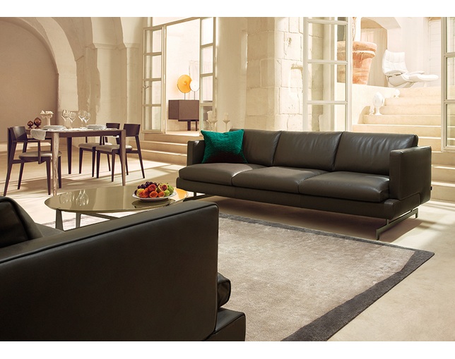 Natuzzi Italia(ナツッジイタリア) IDO センターテーブル（ラウンドタイプ）の写真
