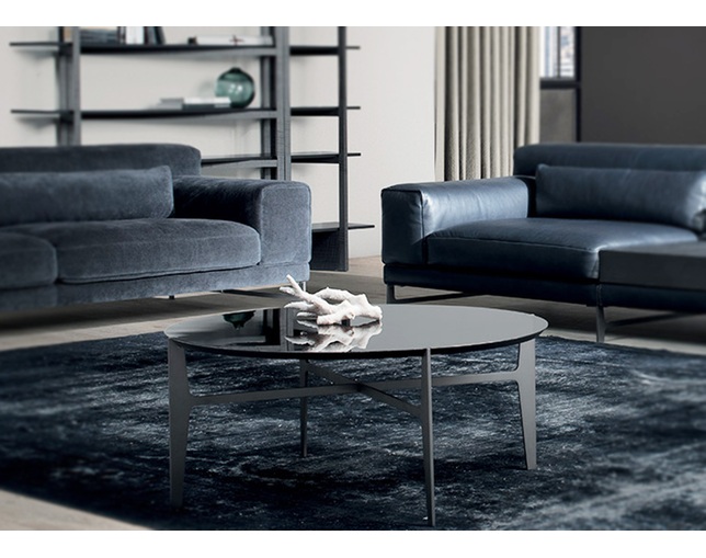 Natuzzi Italia(ナツッジイタリア) IDO センターテーブル（ラウンドタイプ）の写真