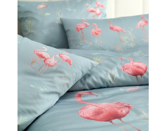 エレガンテ(elegante) SATIN COVER【Flamingo Blue】の写真