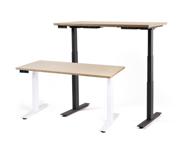 ボーダレス(BORDERLESS) FeEL FINLAND BIRCH 1200×700 電動昇降デスクの写真