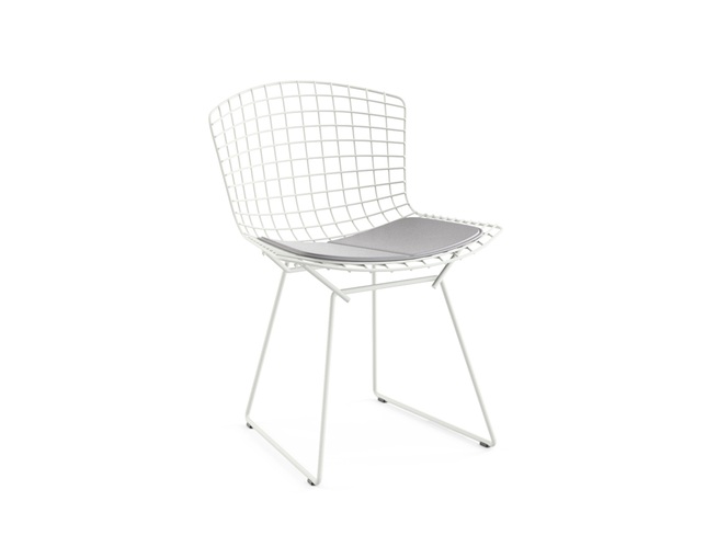 ノル(Knoll) Bertoia Collection Side Chair with seat padの写真