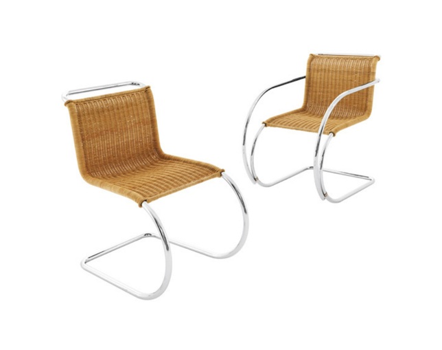 ノル(Knoll) Mies van der Rohe Collection MR chairの写真