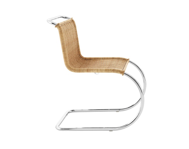 ノル(Knoll) Mies van der Rohe Collection MR chair without Arms - Rattanの写真