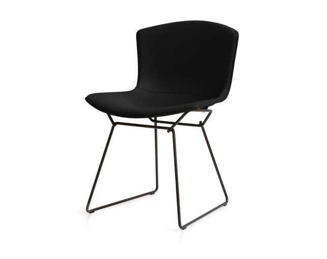 ノル(Knoll) Bertoia Collection Side Chair in cowhideの写真
