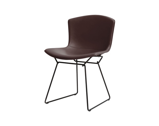 ノル(Knoll) Bertoia Collection Side Chair in cowhideの写真