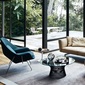 Knoll Saarinen Collection Womb Chair and Ottomanの写真