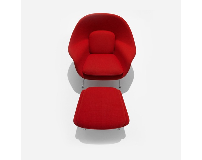 ノル(Knoll) Saarinen Collection Womb Chair and Ottomanの写真