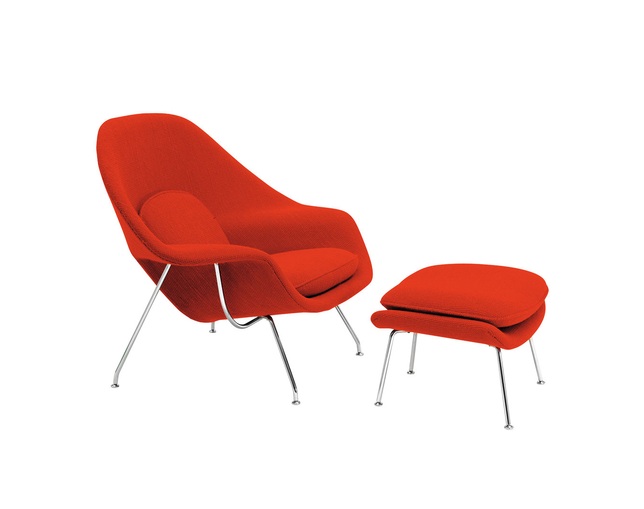 ノル(Knoll) Saarinen Collection Womb Chair and Ottomanの写真