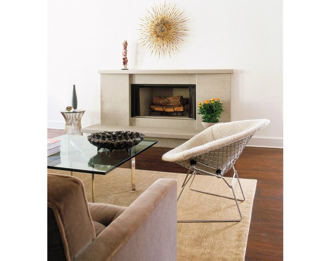 ノル(Knoll) Bertoia Collection Lounge Seating -Large Diamond Armchair-の写真