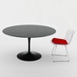Knoll Saarinen Collection Round Tablesの写真