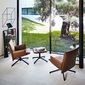 Knoll Edward Barber & Jay Osgerby Collection Pilot Ottomanの写真