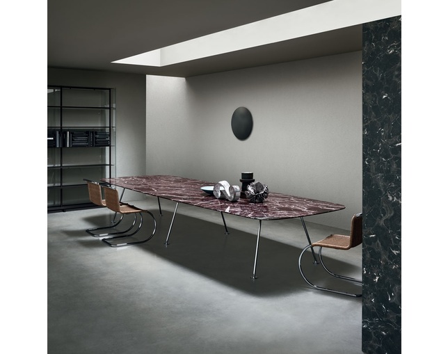 ノル(Knoll) Piero Lissoni Collection Grasshopper High Rectangular Tablesの写真