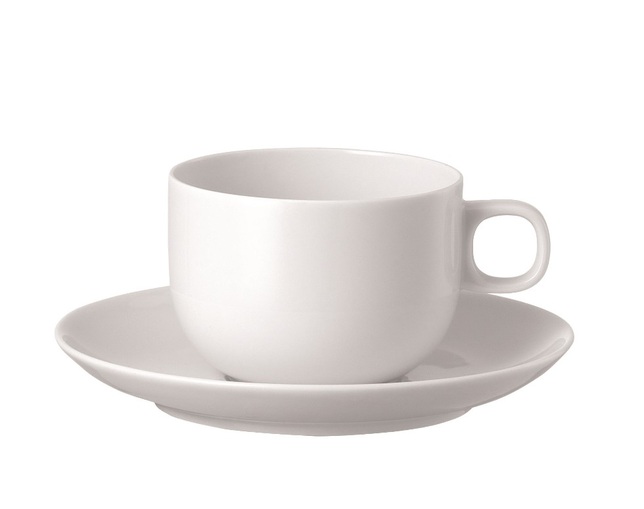 Rosenthal ムーン ホワイト コーヒーカップ&ソーサーの写真