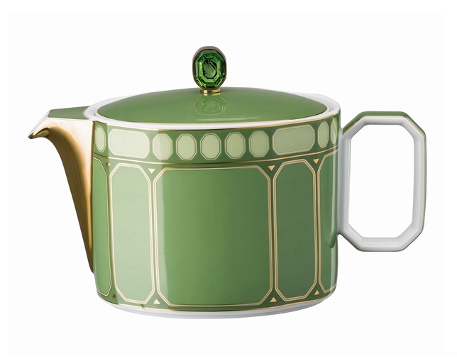 Rosenthal シグナム・グリーン ティーポットの写真
