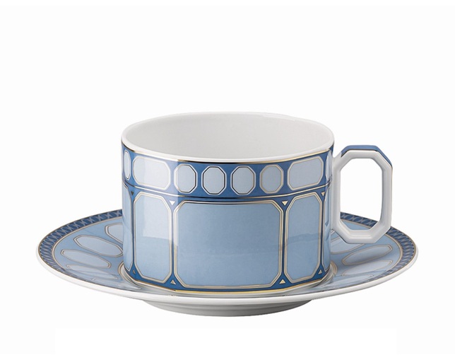 Rosenthal シグナム・ブルー ティーカップ＆ソーサーの写真